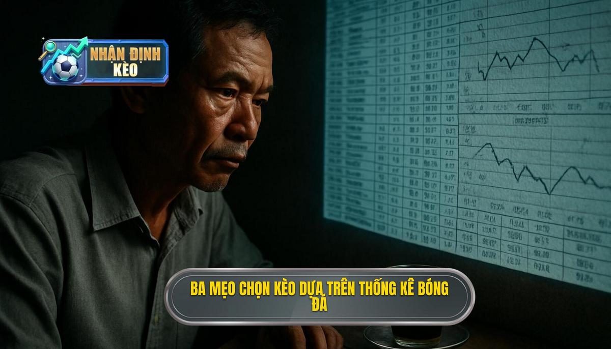 Ba Mẹo chọn kèo dựa trên thống kê sút xa cốt lõi
