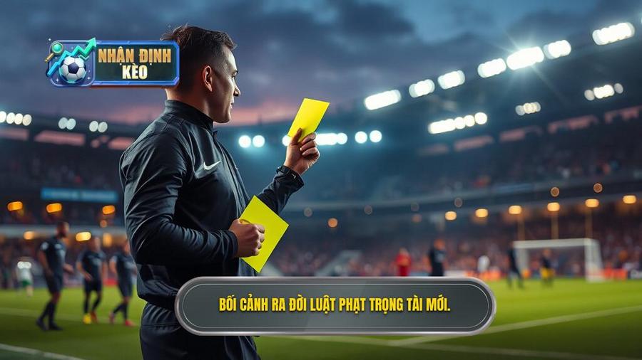 1. Bối cảnh ra đời luật phạt trọng tài mới.