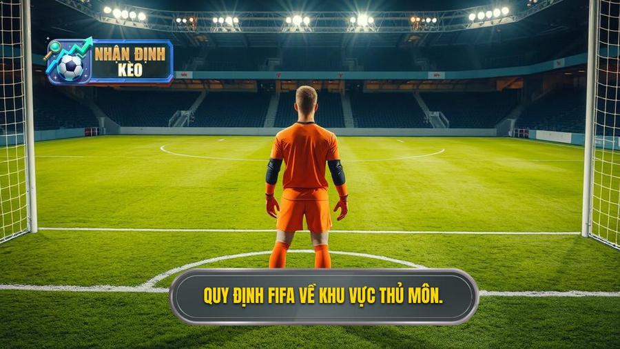 1. Quy định FIFA về khu vực thủ môn.