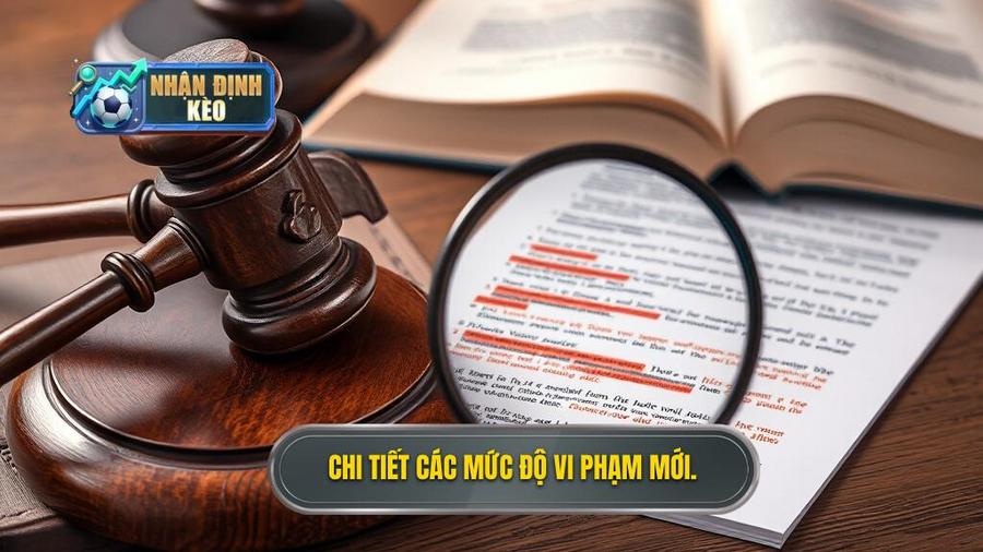 2. Chi tiết các mức độ vi phạm mới.