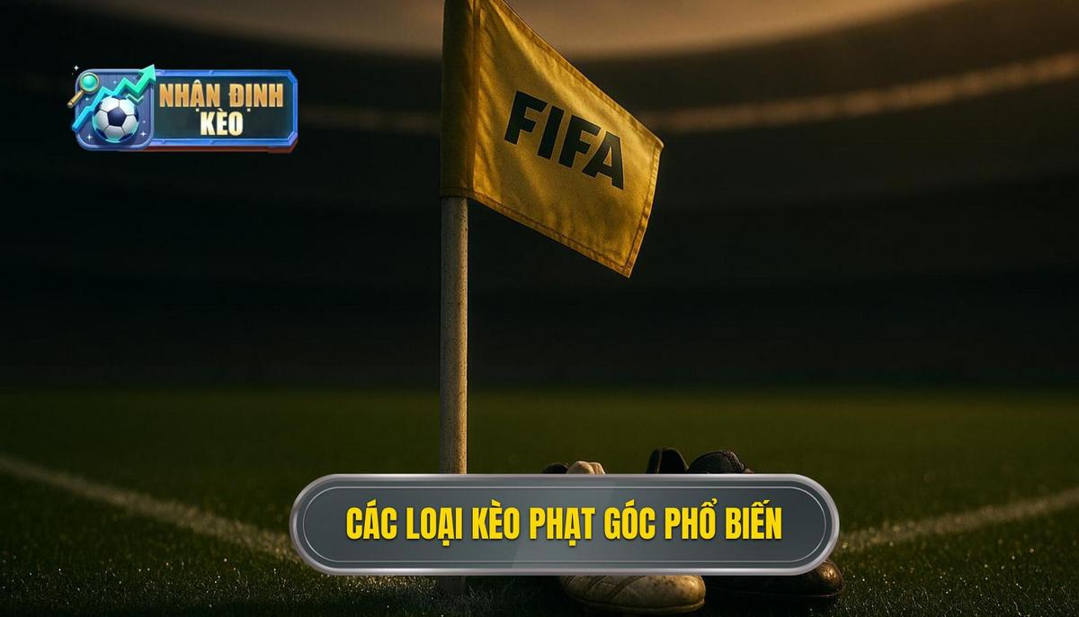 Các loại hình kèo phạt góc phổ biến nhất hiện nay