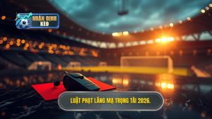 Luật phạt lăng mạ trọng tài 2026.