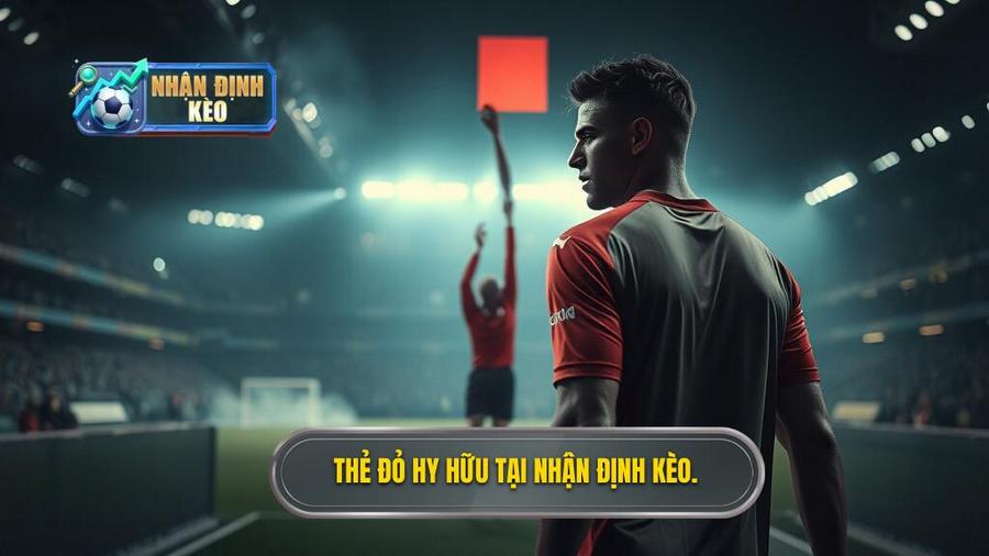 Thẻ đỏ hy hữu tại NHẬN ĐỊNH KÈO.