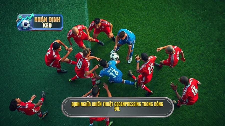 1. Chiến thuật Gegenpressing là gì?