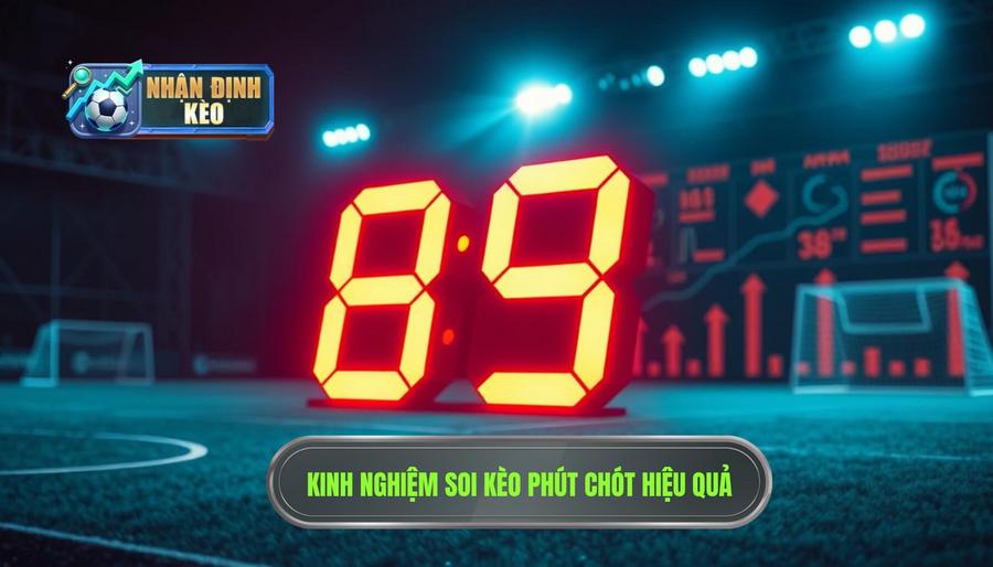 Các yếu tố then chốt khi soi kèo phút chót