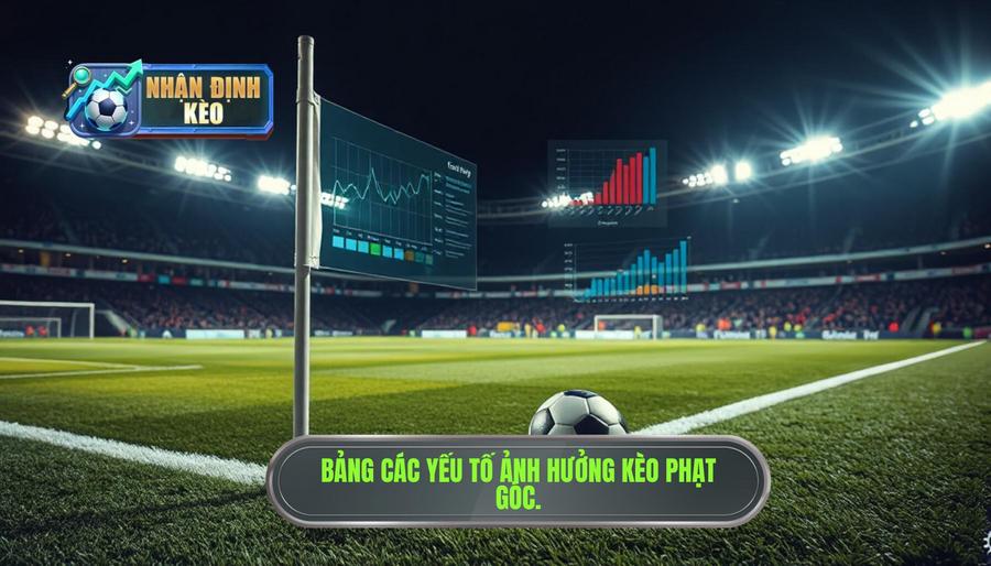 Bảng tóm tắt các yếu tố ảnh hưởng đến kèo phạt góc